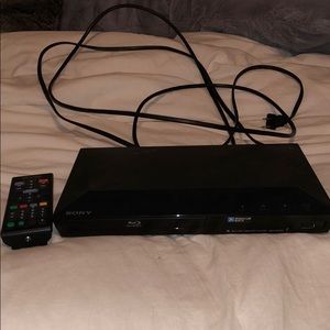 Sony blue ray DVD player